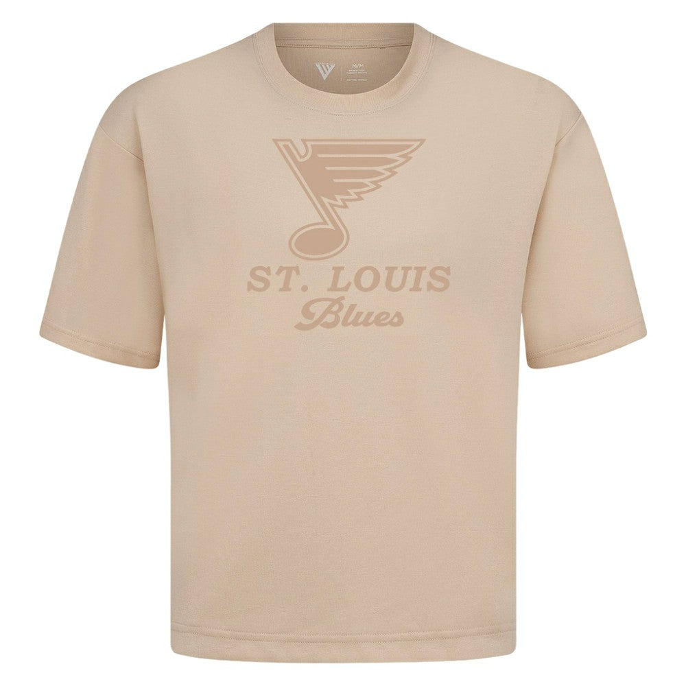 St. Louis Blues Levelwear Shadow Surge Luxe Signature Knit T-Shirt Online