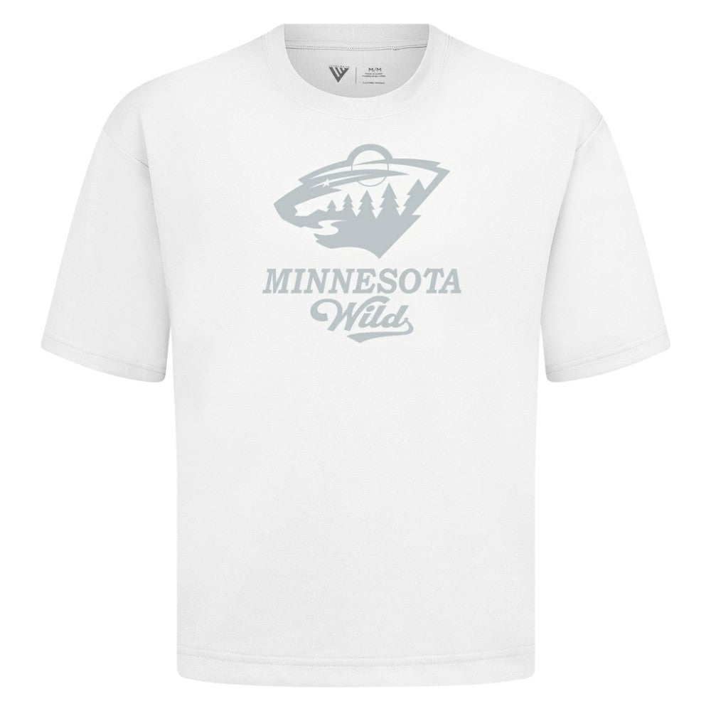 Minnesota Wild Levelwear Shadow Surge Luxe Signature Knit T-Shirt For Sale