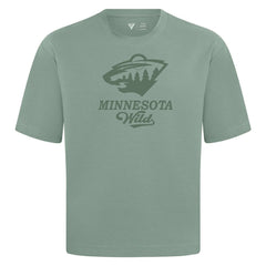 Minnesota Wild Levelwear Shadow Surge Luxe Signature Knit T-Shirt For Sale