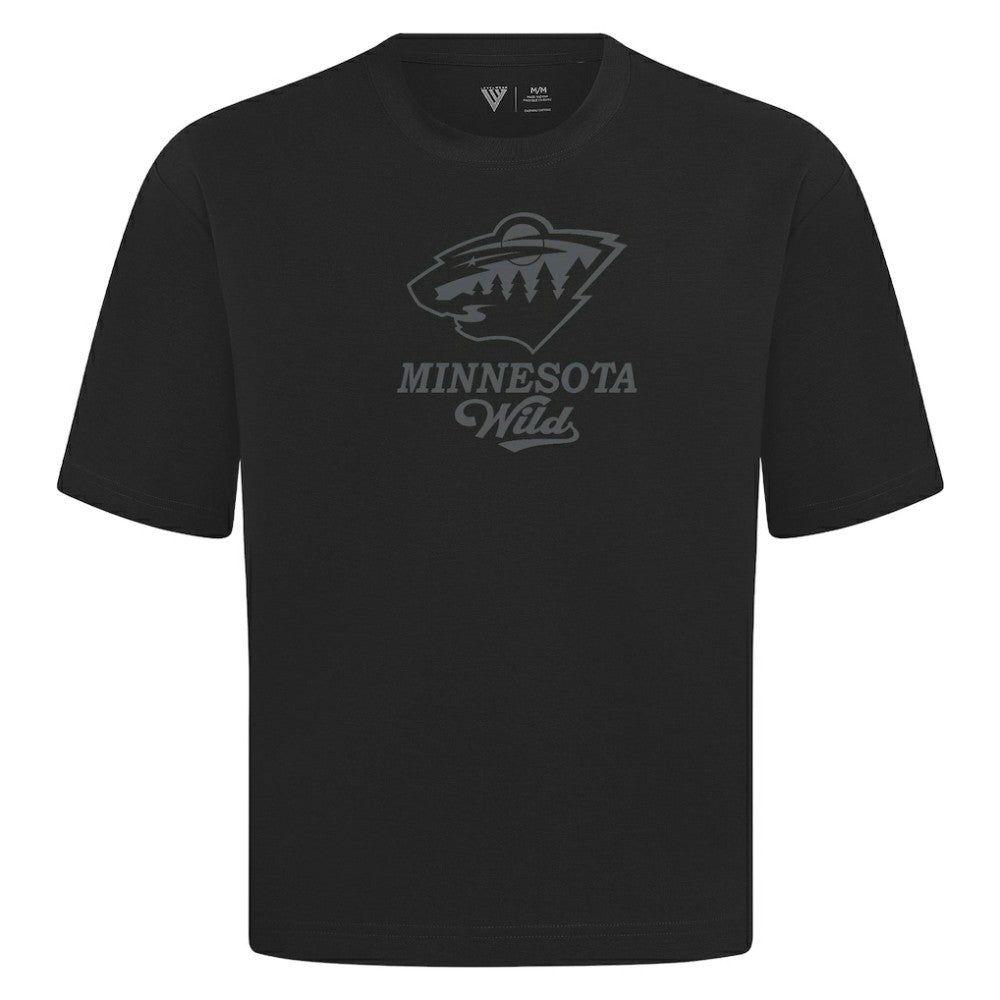 Minnesota Wild Levelwear Shadow Surge Luxe Signature Knit T-Shirt Sale