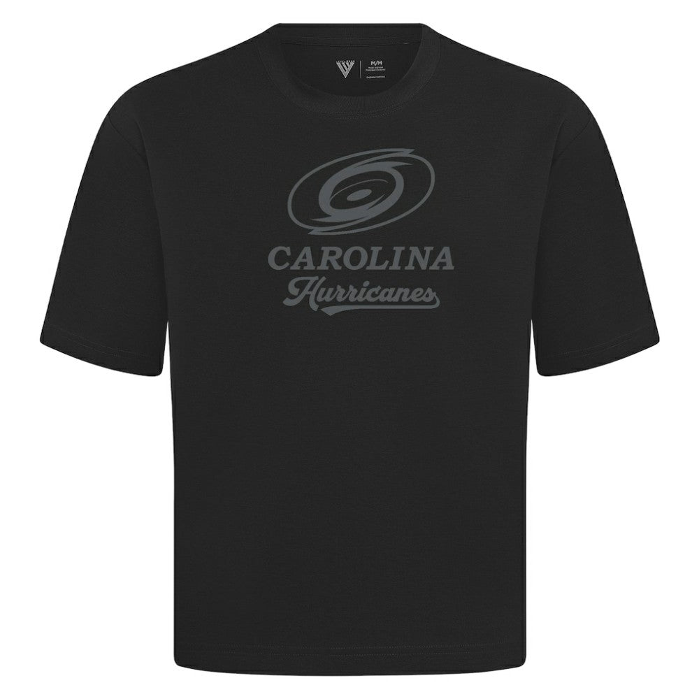 Carolina Hurricanes Levelwear Shadow Surge Luxe Signature Knit T-Shirt Sale