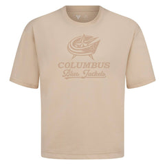 Columbus Blue Jackets Levelwear Shadow Surge Luxe Signature Knit T-Shirt Online