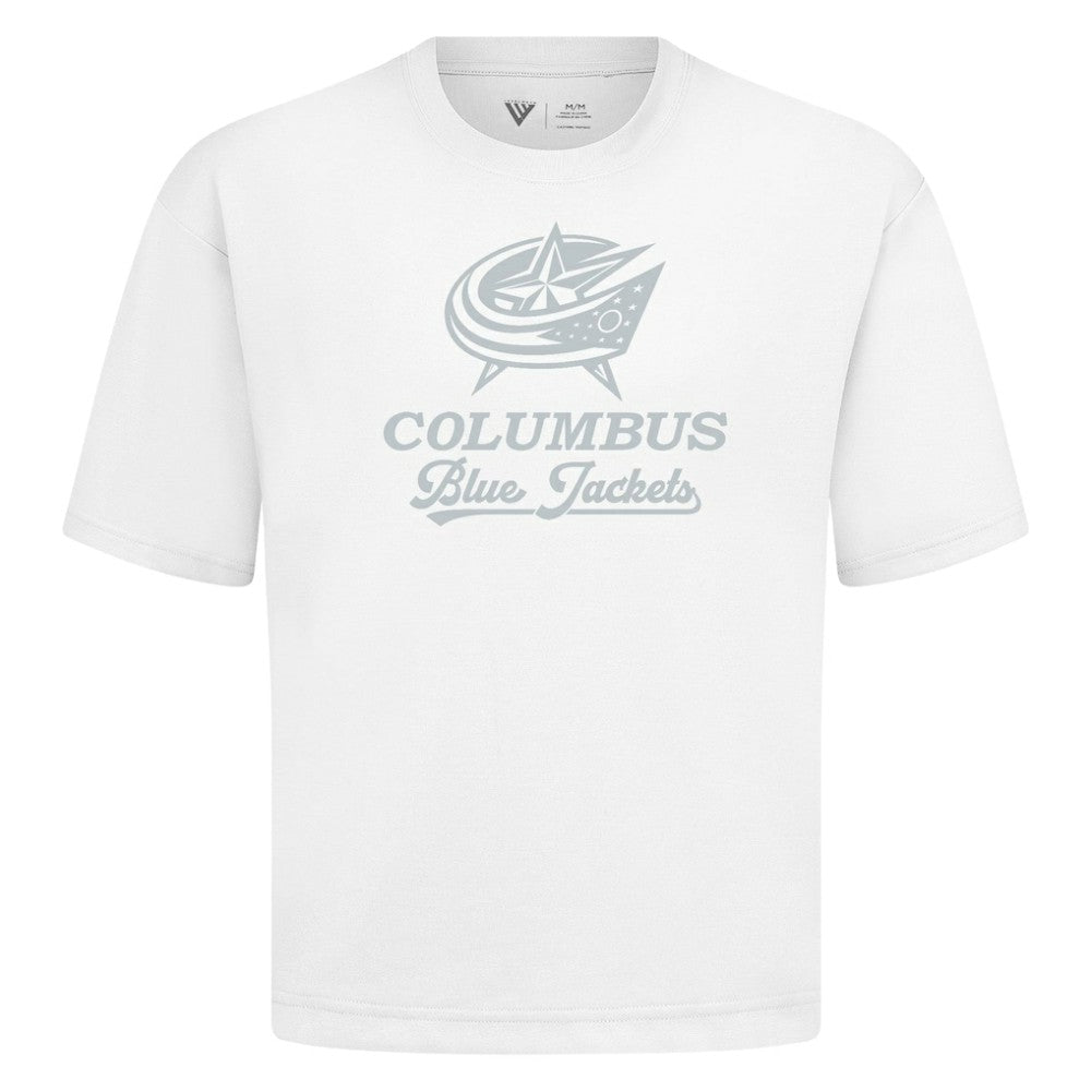 Columbus Blue Jackets Levelwear Shadow Surge Luxe Signature Knit T-Shirt Online