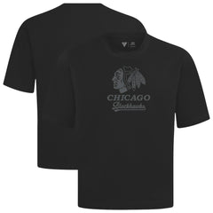Chicago Blackhawks Levelwear Shadow Surge Luxe Signature Knit T-Shirt Sale