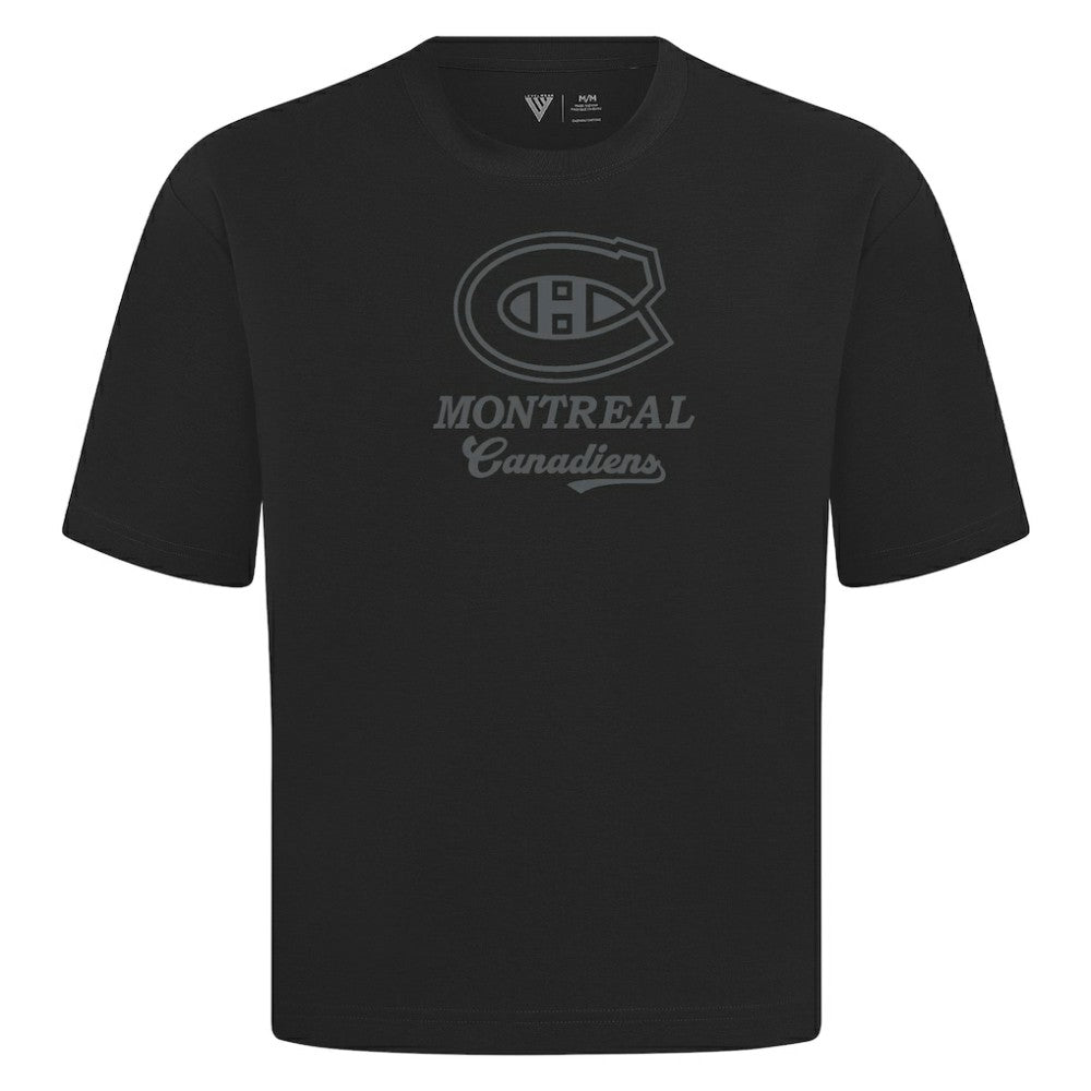 Montreal Canadiens Levelwear Shadow Surge Luxe Signature Knit T-Shirt Outlet