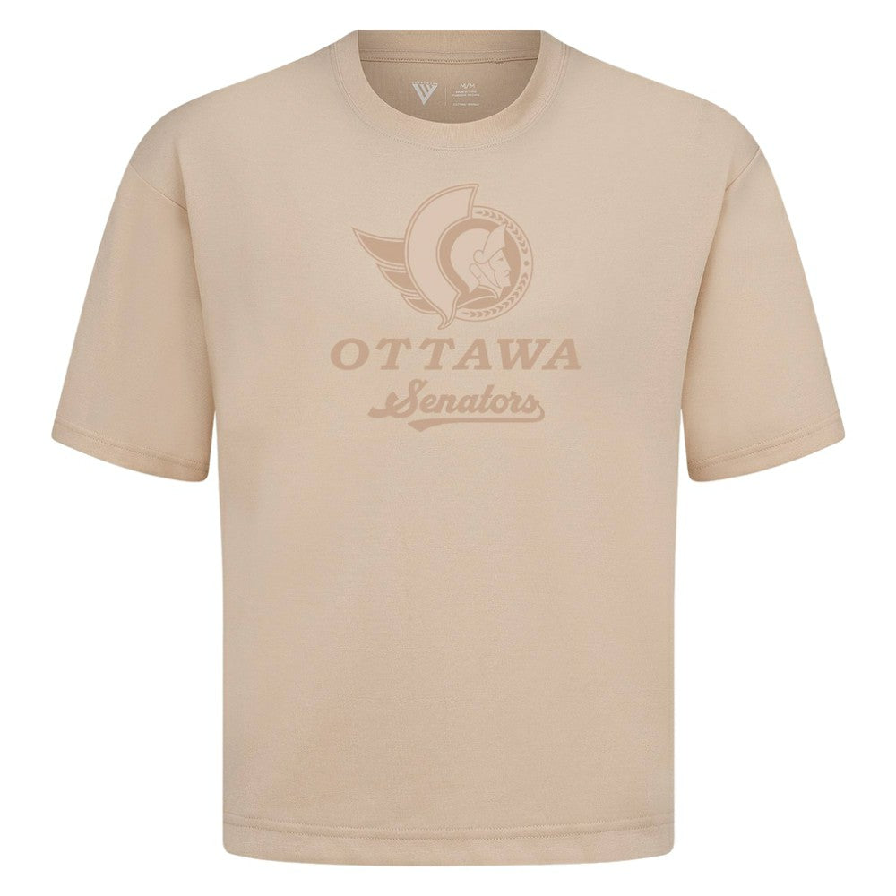 Ottawa Senators Levelwear Shadow Surge Luxe Signature Knit T-Shirt Sale