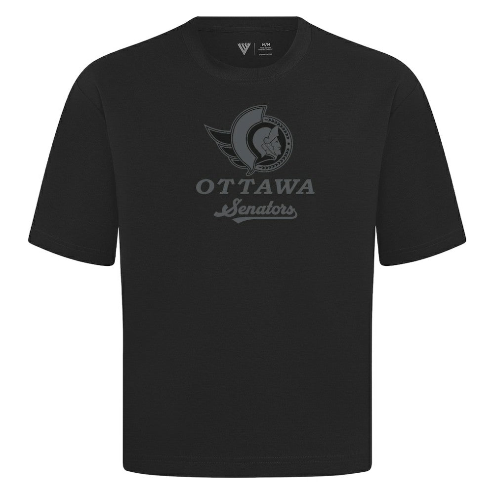 Ottawa Senators Levelwear Shadow Surge Luxe Signature Knit T-Shirt Sale