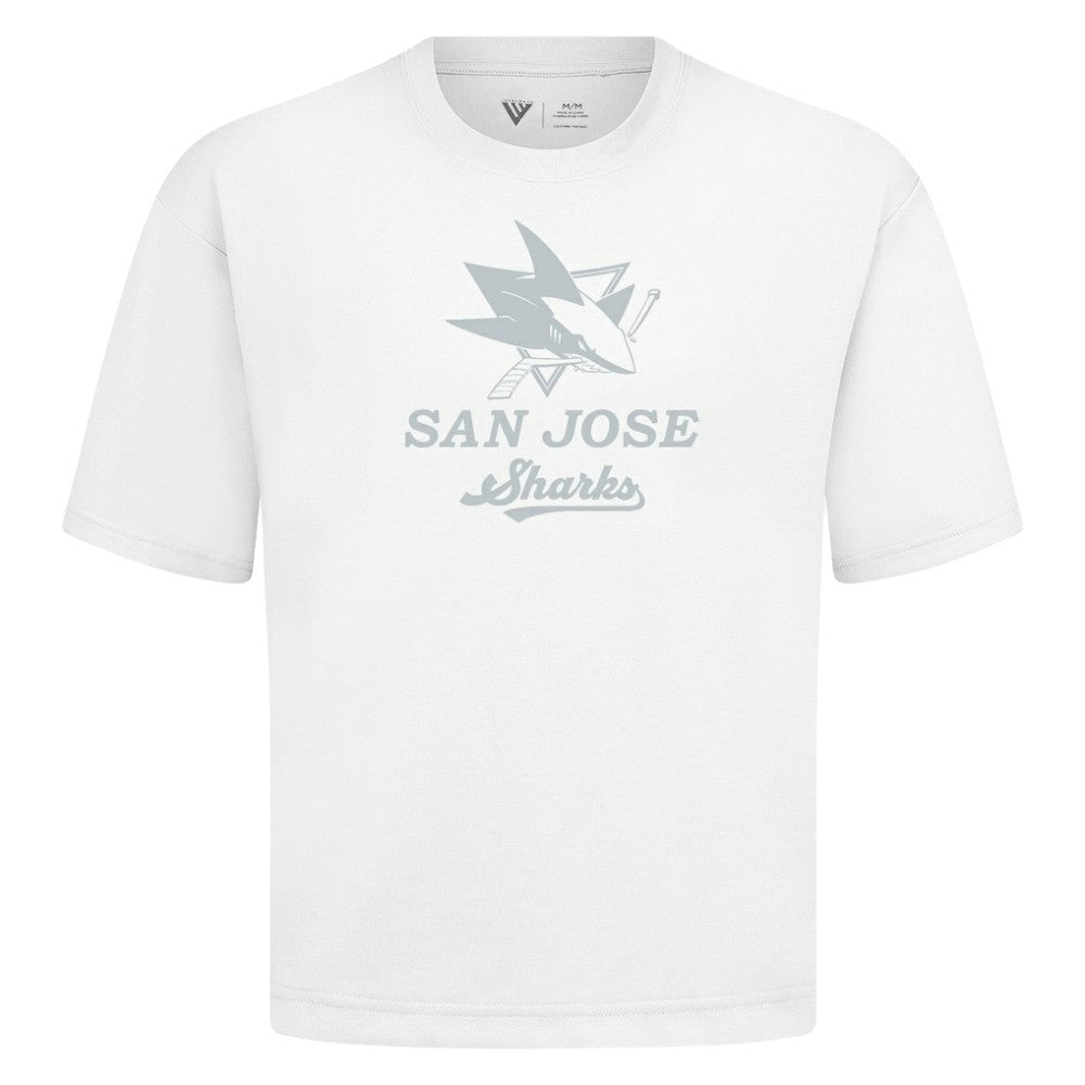 San Jose Sharks Levelwear Shadow Surge Luxe Signature Knit T-Shirt Sale