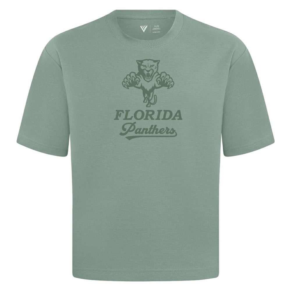 Florida Panthers Levelwear Shadow Surge Luxe Signature Knit T-Shirt For Sale