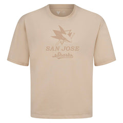 San Jose Sharks Levelwear Shadow Surge Luxe Signature Knit T-Shirt On Sale
