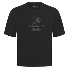 San Jose Sharks Levelwear Shadow Surge Luxe Signature Knit T-Shirt Sale