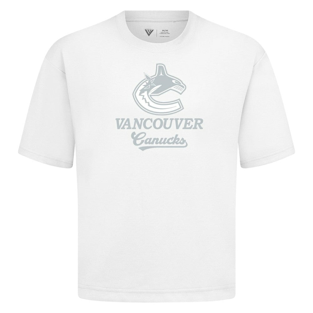 Vancouver Canucks Levelwear Shadow Surge Luxe Signature Knit T-Shirt On Sale