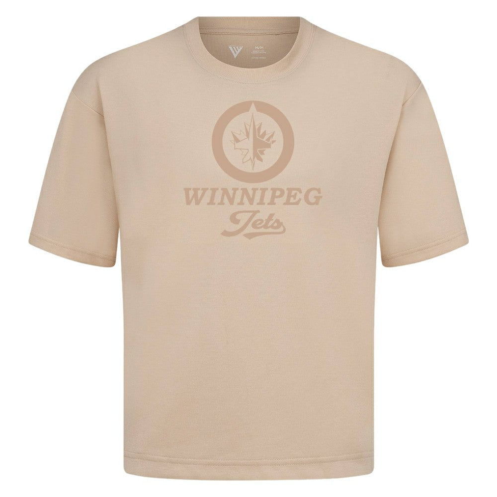 Winnipeg Jets Levelwear Shadow Surge Luxe Signature Knit T-Shirt On Sale