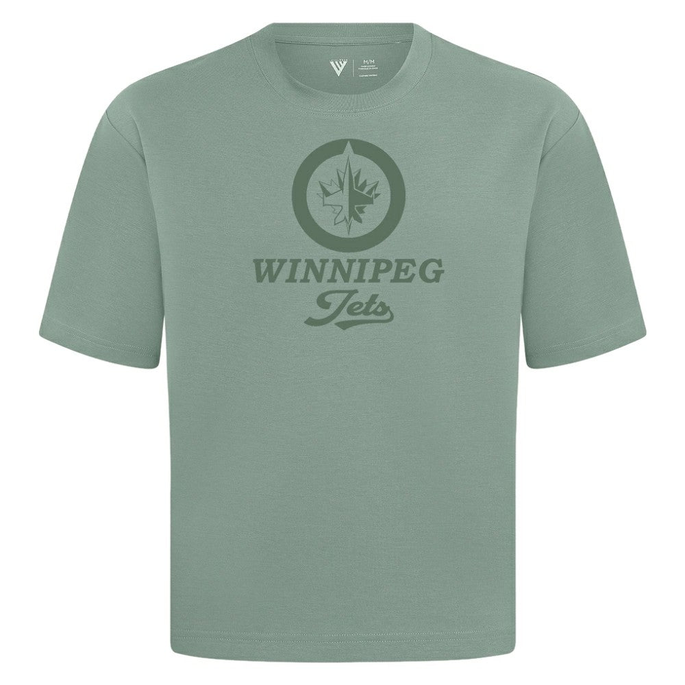 Winnipeg Jets Levelwear Shadow Surge Luxe Signature Knit T-Shirt Outlet