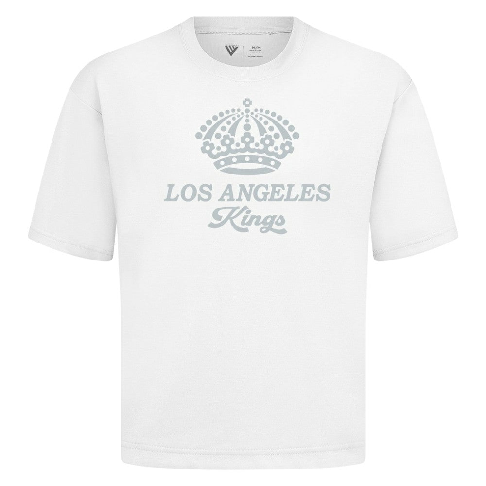 Los Angeles Kings Levelwear Shadow Surge Luxe Signature Knit T-Shirt Outlet