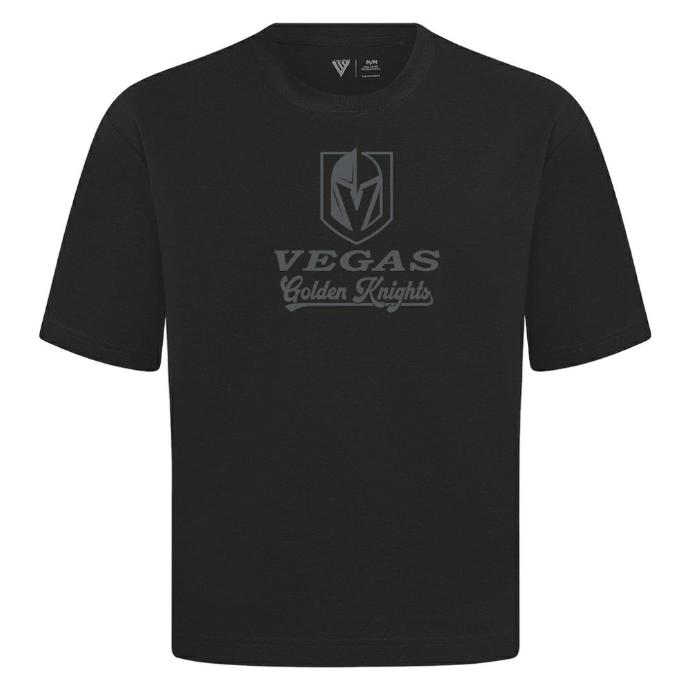 Vegas Golden Knights Levelwear Shadow Surge Luxe Signature Knit T-Shirt For Sale