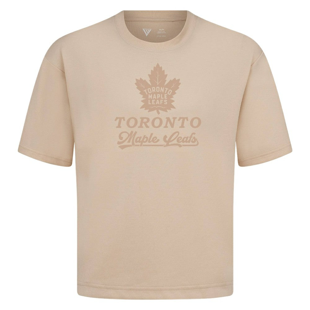 Toronto Maple Leafs Levelwear Shadow Surge Luxe Signature Knit T-Shirt For Sale