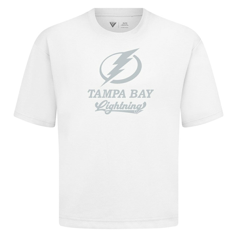 Tampa Bay Lightning Levelwear Shadow Surge Luxe Signature Knit T-Shirt On Sale