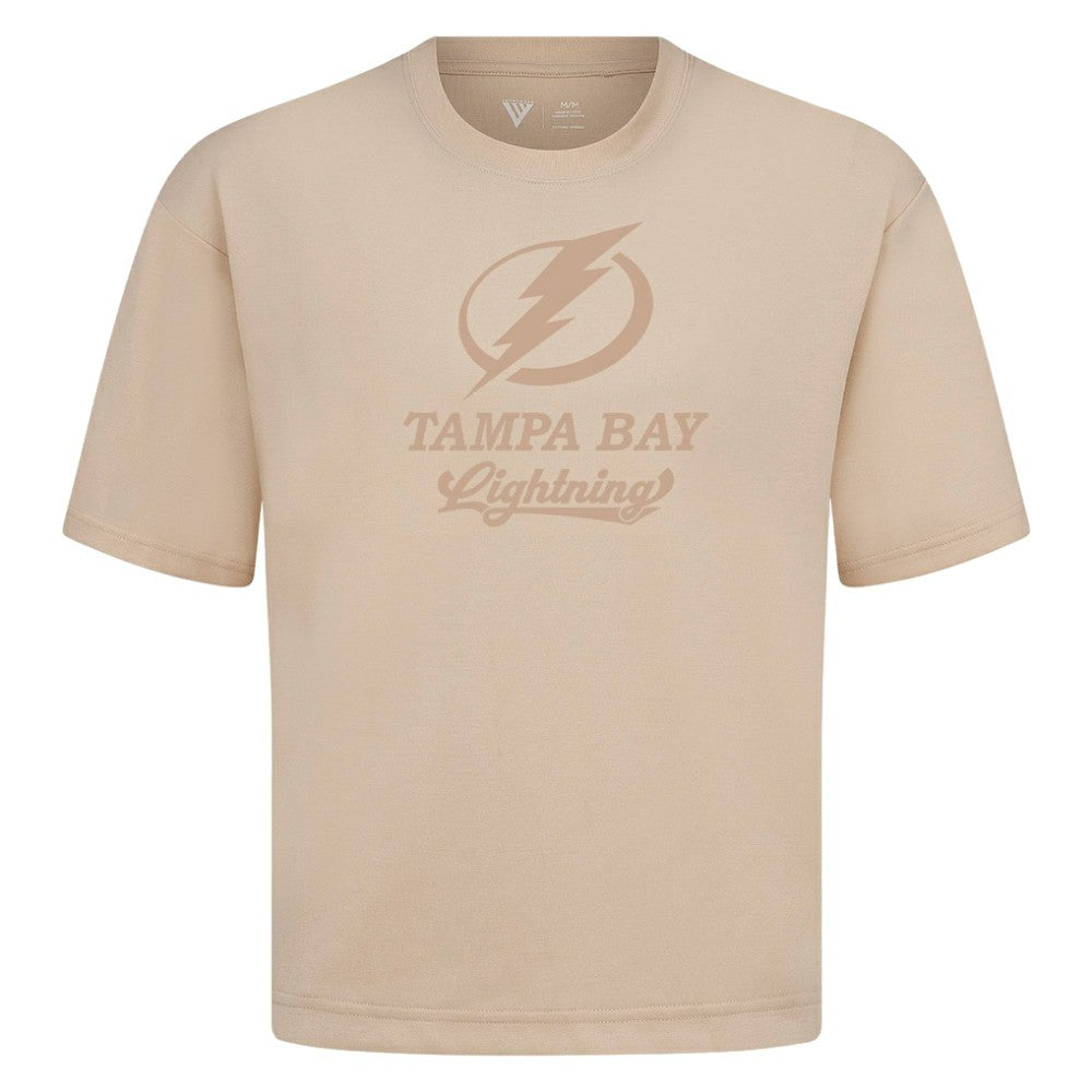 Tampa Bay Lightning Levelwear Shadow Surge Luxe Signature Knit T-Shirt Sale