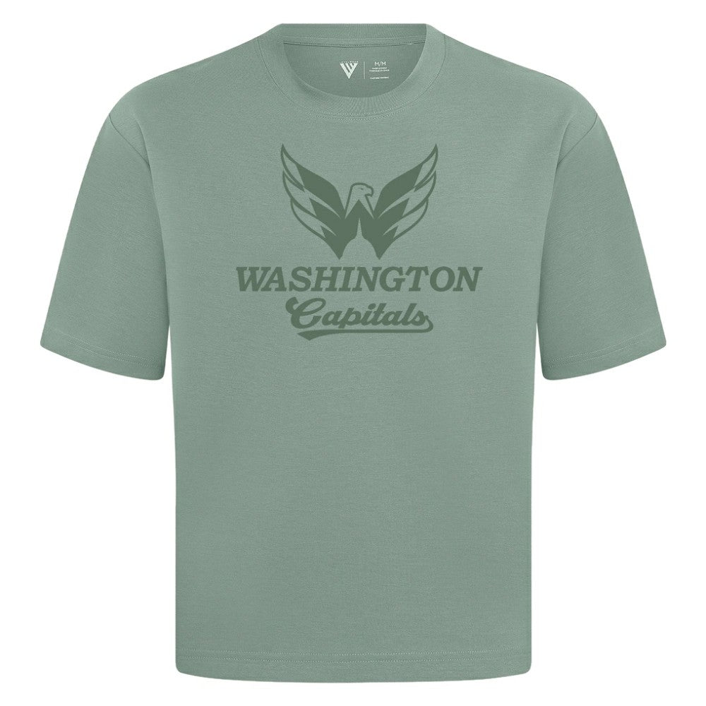 Washington Capitals Levelwear Shadow Surge Luxe Signature Knit T-Shirt Online