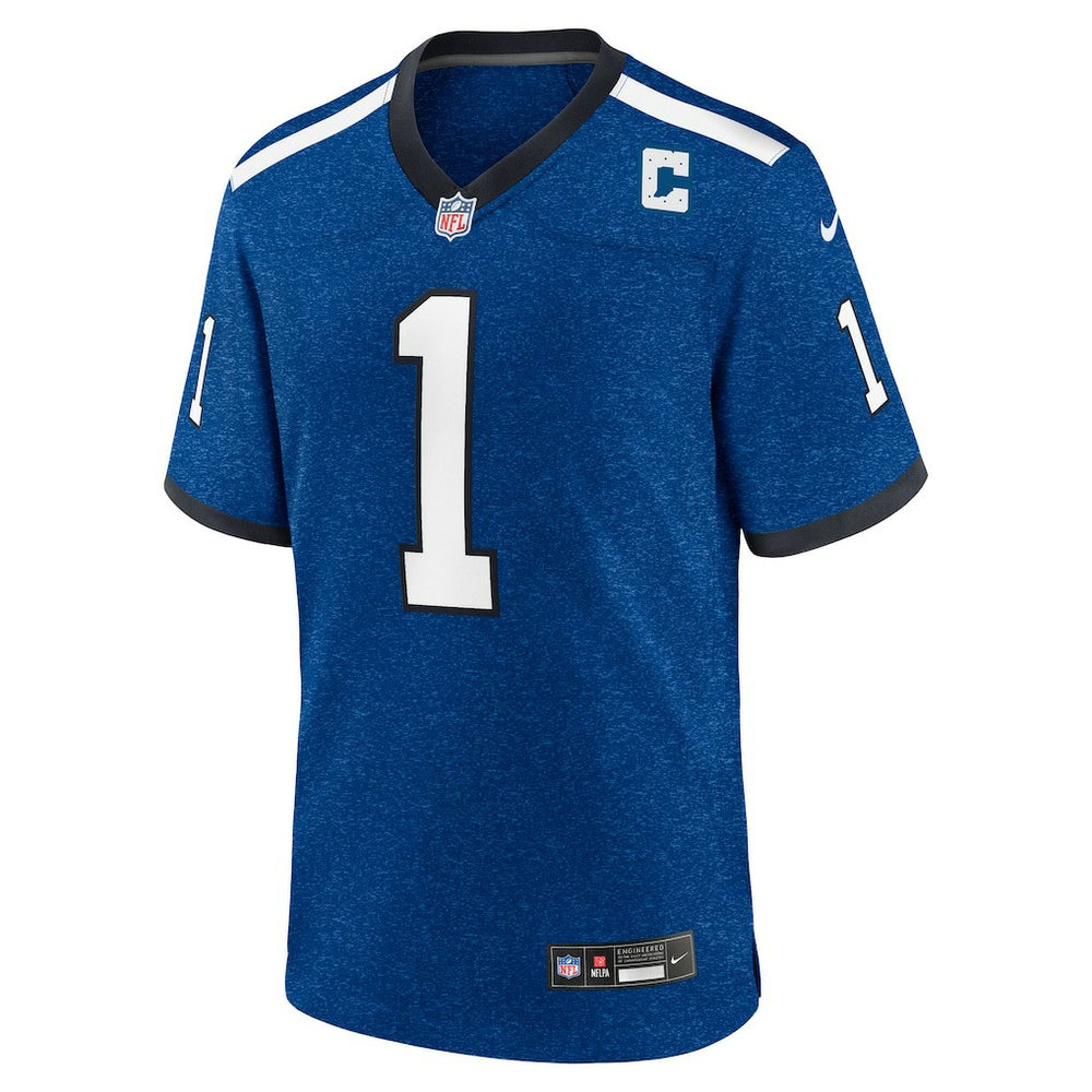 Indianapolis Colts Nike Ahmad Sauce Gardner  Alternate 2 Indiana Nights Game Jersey