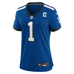 Indianapolis Colts Nike Ahmad Sauce Gardner  Women's Alternate 2 Indiana Nights Game Jersey
