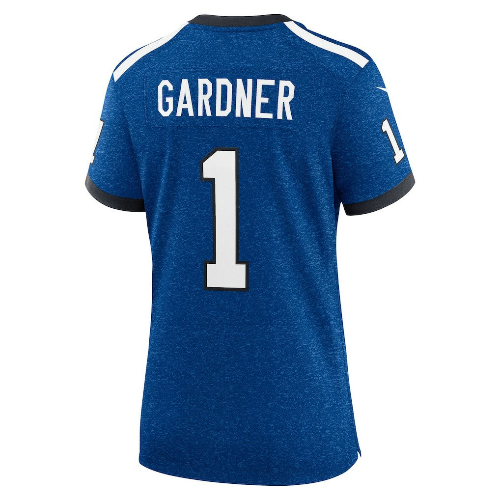 Indianapolis Colts Nike Ahmad Sauce Gardner  Women's Alternate 2 Indiana Nights Game Jersey