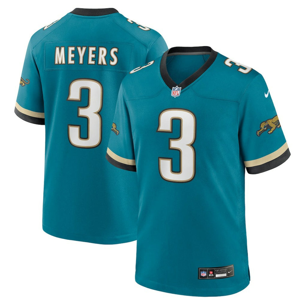 Jacksonville Jaguars Nike Jakobi Meyers  Alternate 2 Prowler Throwback Game Jersey