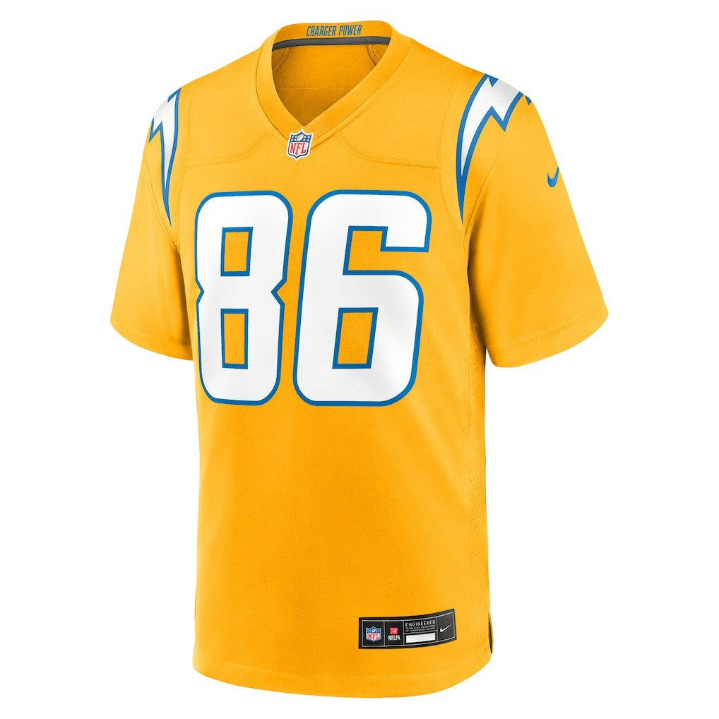 Los Angeles Chargers Nike Oronde Gadsden  Alternate Charger Power Game Jersey