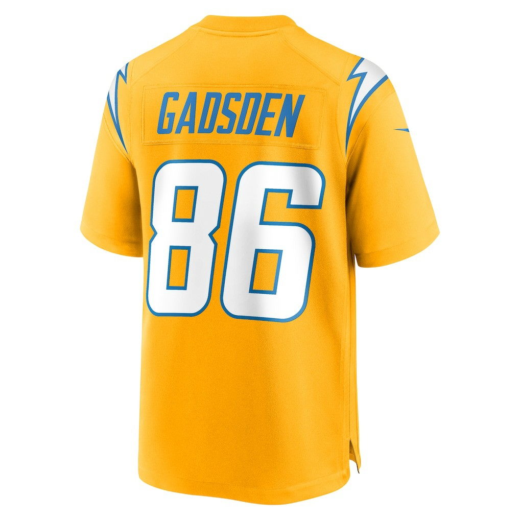 Los Angeles Chargers Nike Oronde Gadsden  Alternate Charger Power Game Jersey