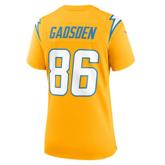 Los Angeles Chargers Nike Oronde Gadsden  Women's Alternate Charger Power Game Jersey