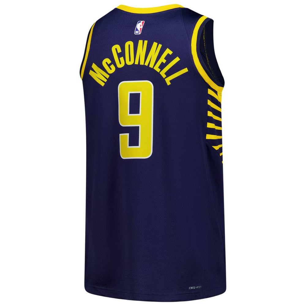 T.J. McConnell Indiana Pacers Unisex Swingman Jersey - Icon Edition - Navy