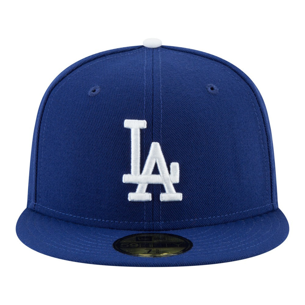Los Angeles Dodgers New Era Back-to-Back Champions Diamond Side Patch 59FIFTY Fitted Hat | MLB New