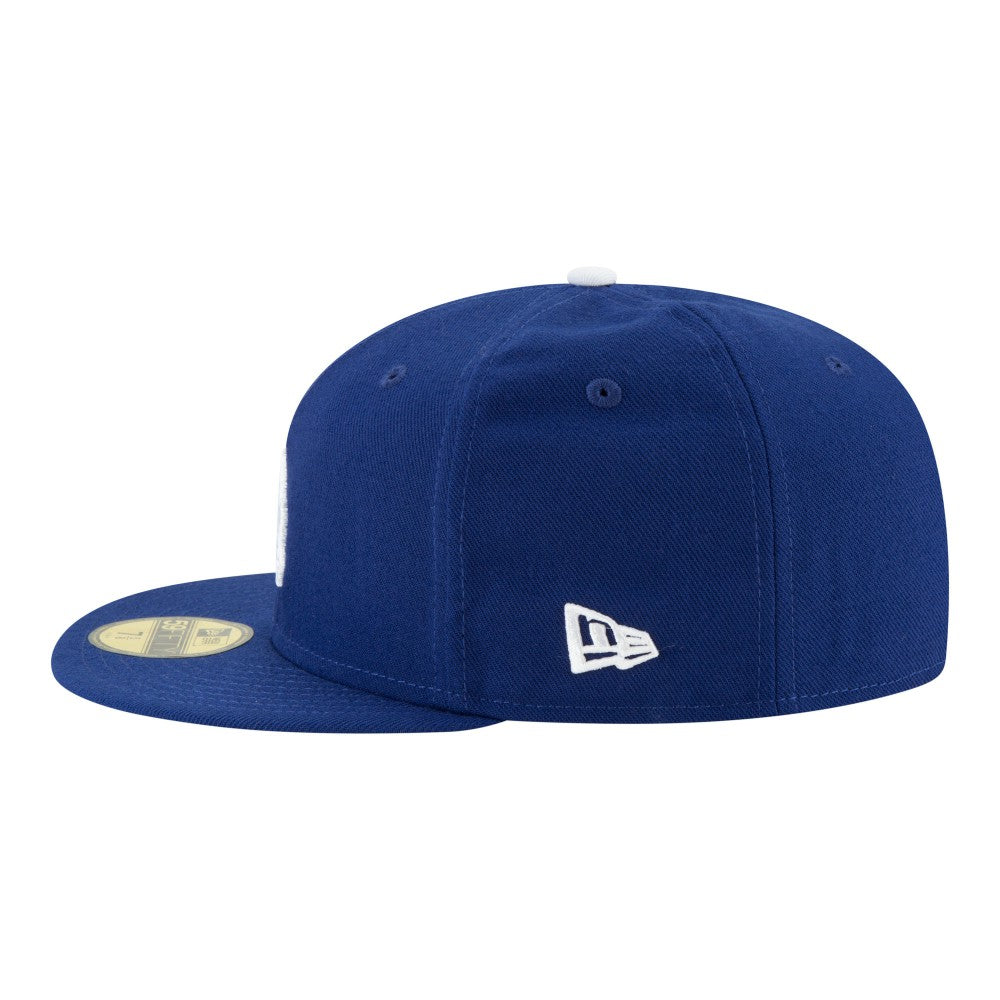 Los Angeles Dodgers New Era Back-to-Back Champions Diamond Side Patch 59FIFTY Fitted Hat | MLB New