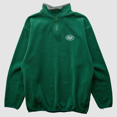 New York Jets Fanatics Majestic 2000s 1/4 Zip Sweatshirt