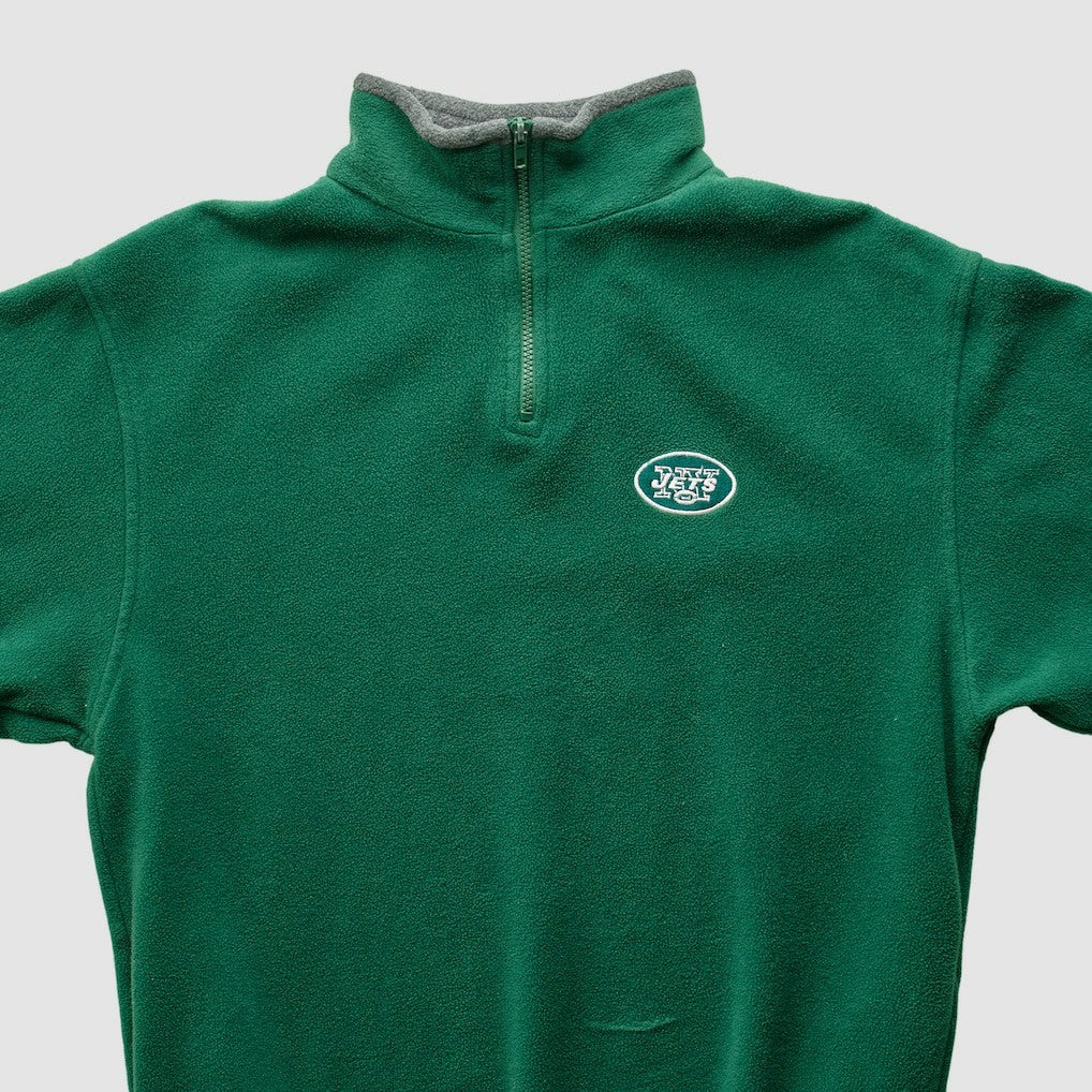 New York Jets Fanatics Majestic 2000s 1/4 Zip Sweatshirt