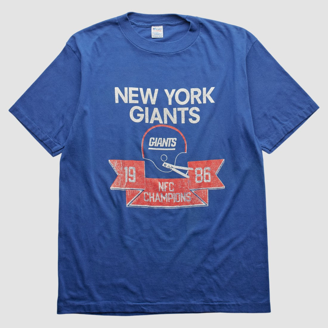 New York Giants Fanatics Champion 1986 T-shirt