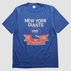 New York Giants Fanatics Champion 1986 T-shirt