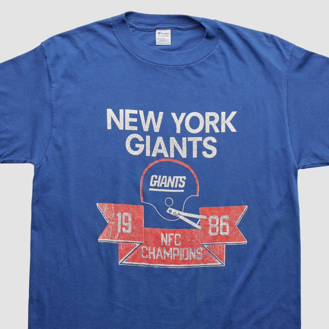 New York Giants Fanatics Champion 1986 T-shirt