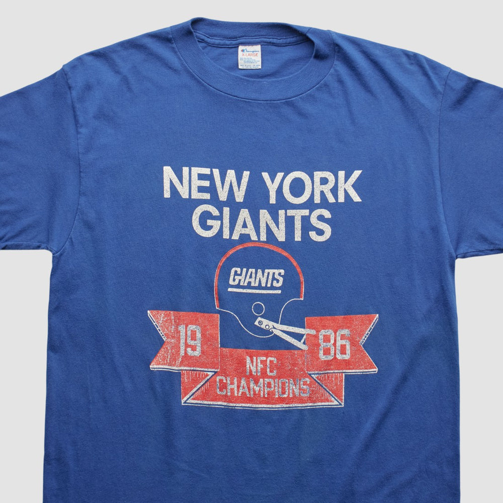 New York Giants Fanatics Champion 1986 T-shirt