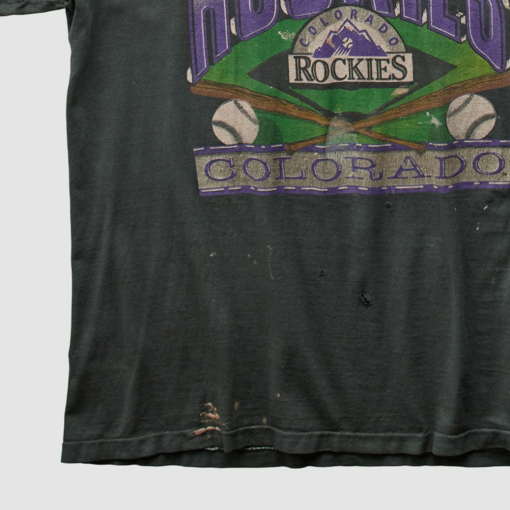Colorado Rockies Salem 90s T-shirt | MLB On Sale