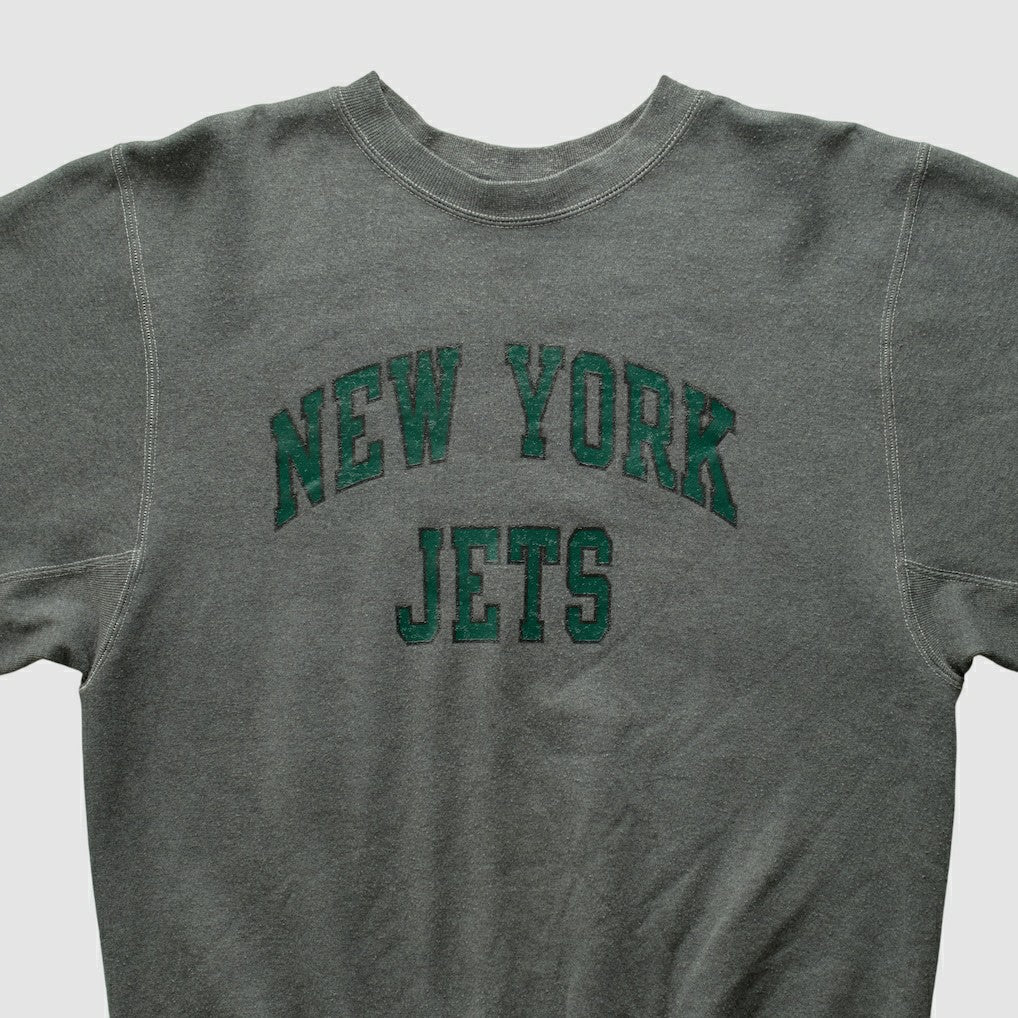 New York Jets Fanatics Champion 2000s Pullover Sweatshirt
