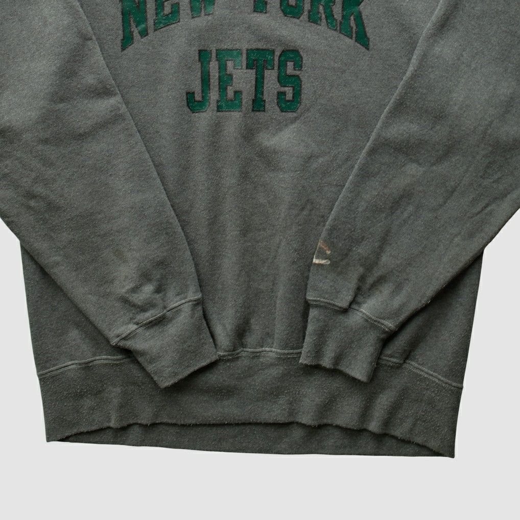 New York Jets Fanatics Champion 2000s Pullover Sweatshirt