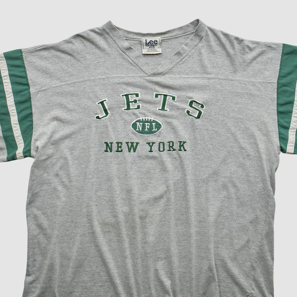 New York Jets Fanatics Lee Sport 90s T-shirt