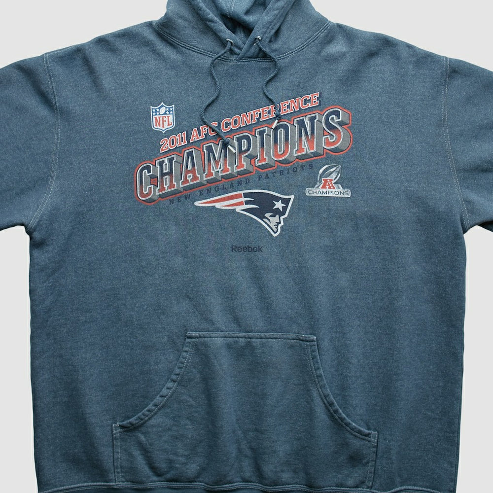 New England Patriots Fanatics Reebok 2011 Hooded Pullover Sweatshirt