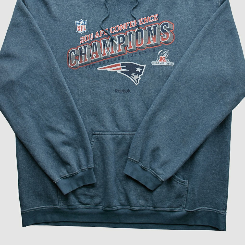 New England Patriots Fanatics Reebok 2011 Hooded Pullover Sweatshirt