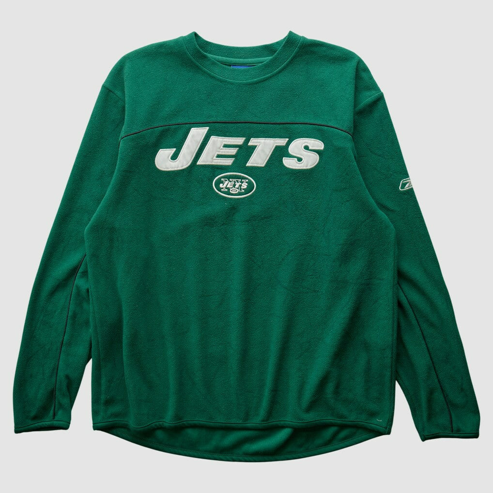 New York Jets Fanatics 2000s Pullover Sweatshirt