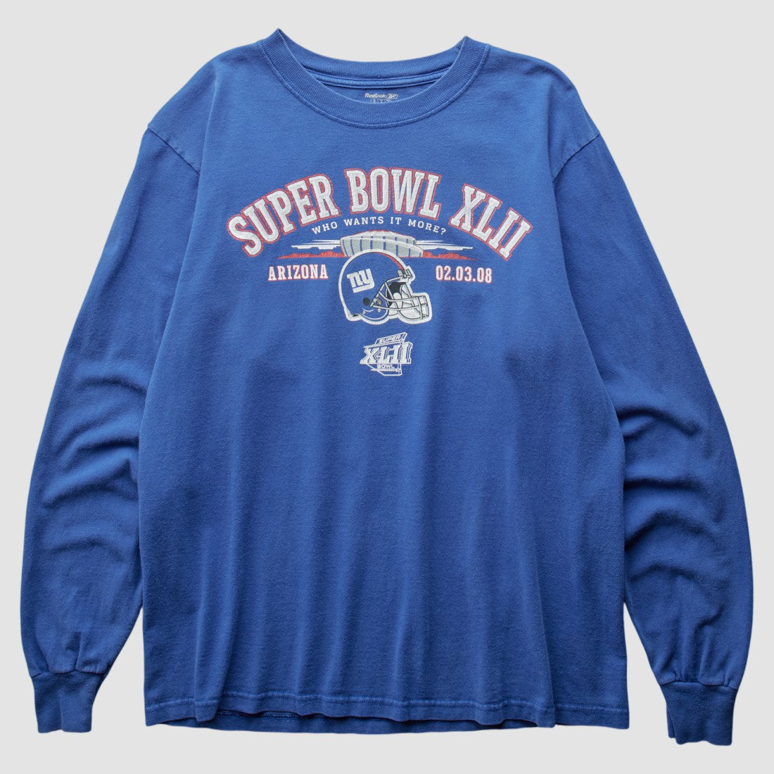New York Giants Fanatics Reebok 2008 Long Sleeve T-shirt