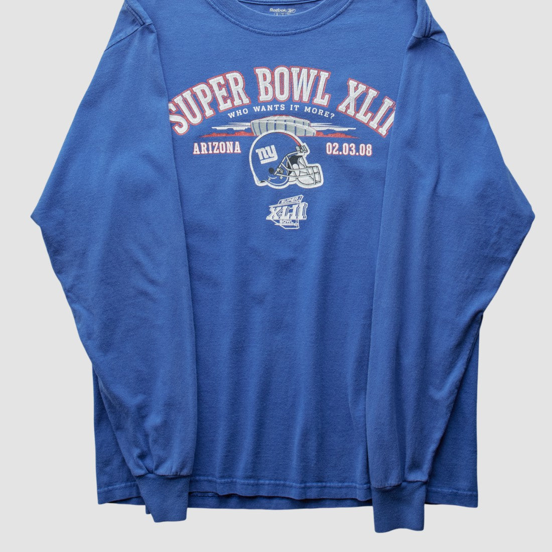 New York Giants Fanatics Reebok 2008 Long Sleeve T-shirt