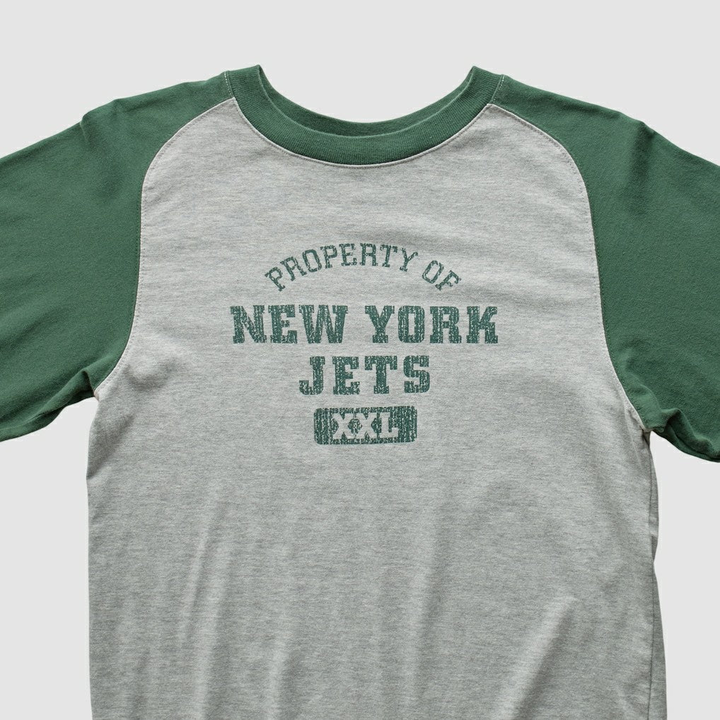 New York Jets Fanatics Grid Iron 2000s Long Sleeve T-shirt